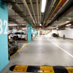 cars parked in parking lot